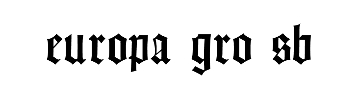 Gotisch Weiss UNZ1A  Free Fonts Download