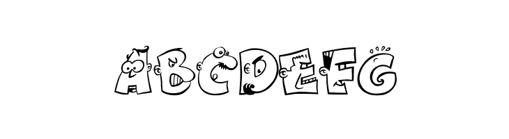 caricature  Free Fonts Download