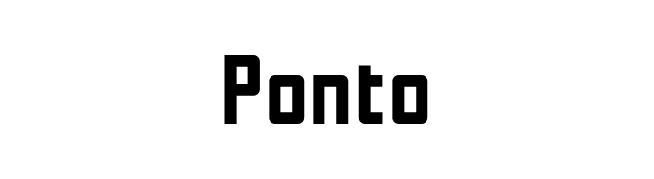 Ponto Tschichold-Bold Font