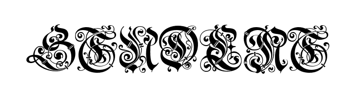 JenaGotisch  Free Fonts Download