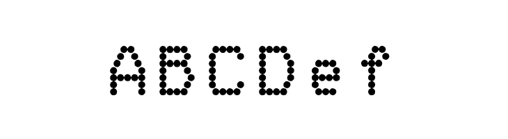 DotMatrix  Free Fonts Download