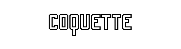 FM College Team outline  Free Fonts Download