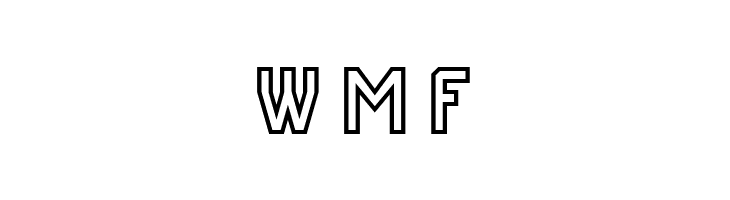 FM College Team outline  Free Fonts Download