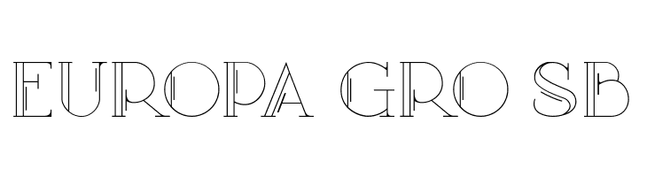 Mary [CAPS] Outline  Free Fonts Download