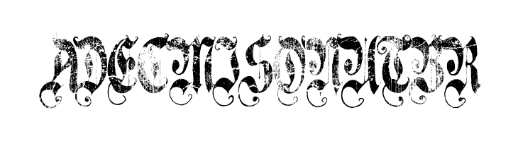 A Gothique Time   Free Fonts Download