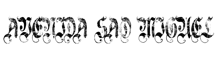 A Gothique Time   Free Fonts Download