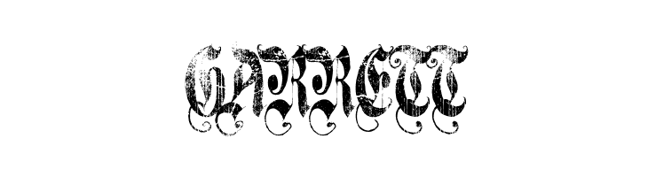 A Gothique Time   Free Fonts Download