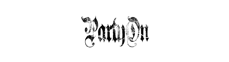 A Gothique Time   Free Fonts Download