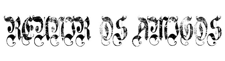 A Gothique Time   Free Fonts Download