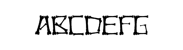 Bonez  Free Fonts Download