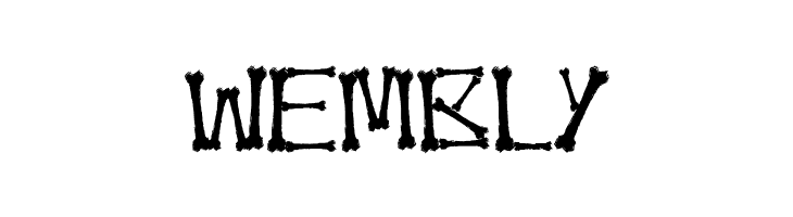 Bonez  Free Fonts Download