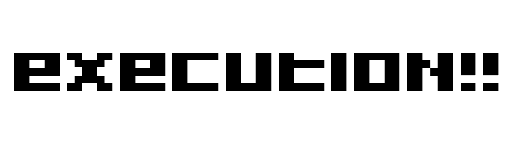 Pixeldust Bold  Free Fonts Download