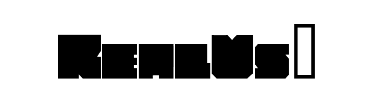 Cubee Regular  Free Fonts Download