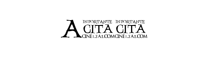 InportanteCita  Free Fonts Download