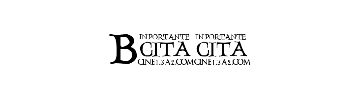 InportanteCita  Free Fonts Download