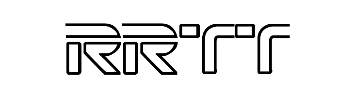 TRON muestre CINE1  Free Fonts Download