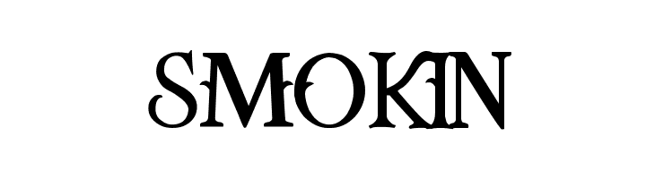 SMOKIN Navidad Font