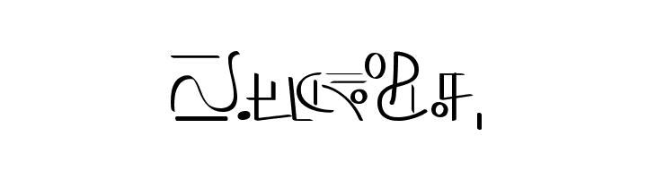 XiDus Lang ombwha  Free Fonts Download