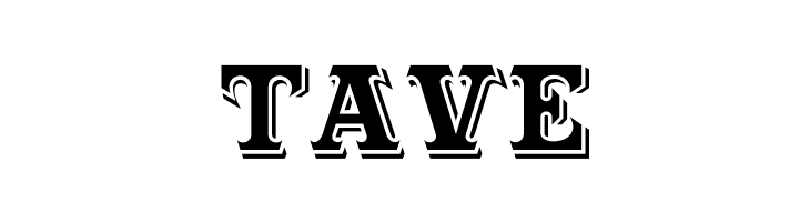 TAVE CabbagetownStd Font