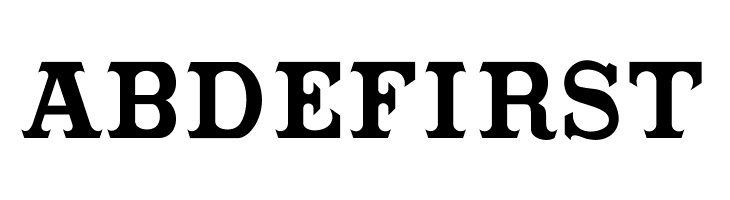 ABDEFIRST CabbagetownSmCapsStd Font