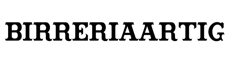 BIRRERIAARTIG CabbagetownBookStd Font