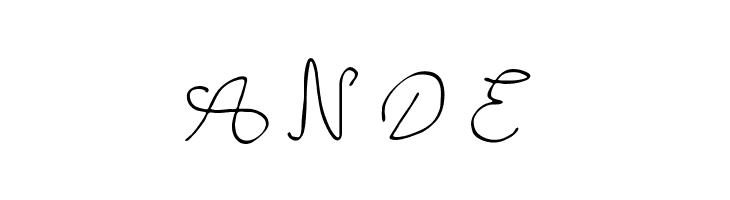 androideeapps curved handwriting  Free Fonts Download