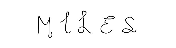 androideeapps curved handwriting  Free Fonts Download
