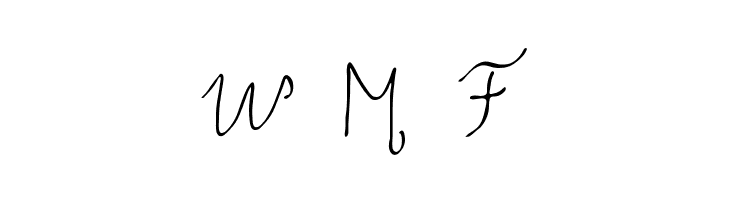 androideeapps curved handwriting  Free Fonts Download