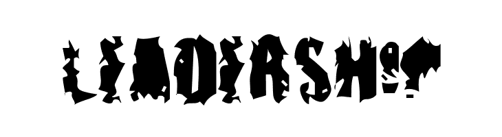 pUNKASSBLEED  Free Fonts Download