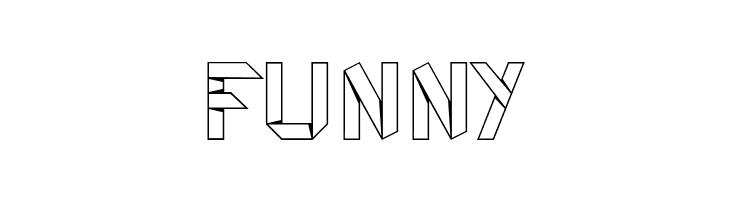 kubos origami  Free Fonts Download