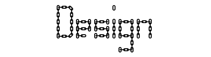 Chain Letter  Free Fonts Download