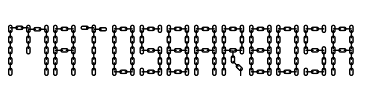 Chain Letter  Free Fonts Download