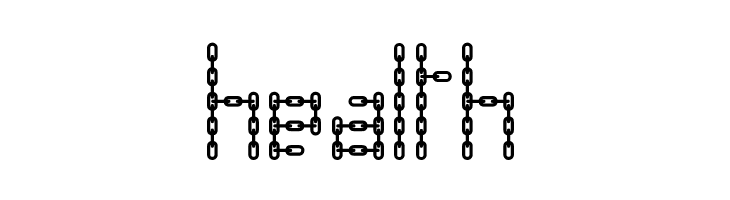 Chain Letter  Free Fonts Download