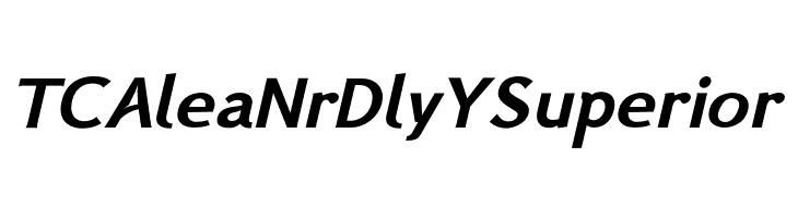 BSRU BANSOMDEJ Bold Oblique  Free Fonts Download