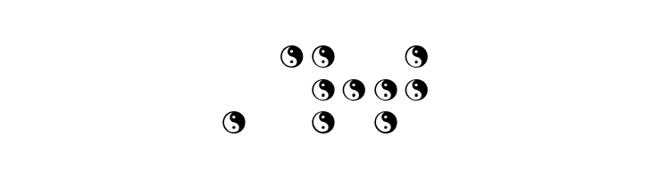 BRAILLE TAIJITU  Free Fonts Download