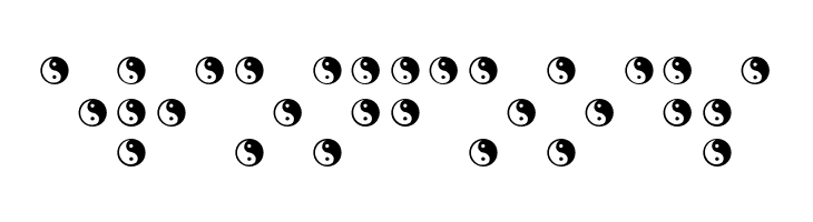 BRAILLE TAIJITU  Free Fonts Download