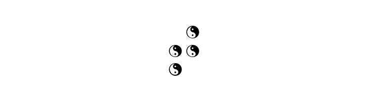 BRAILLE TAIJITU  Free Fonts Download