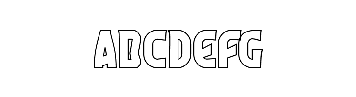 GraphismeHollow Bold  Free Fonts Download