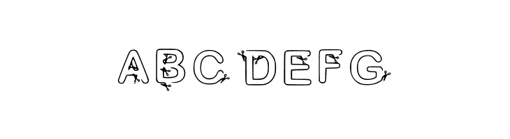Scizzors Demo Regular  Free Fonts Download