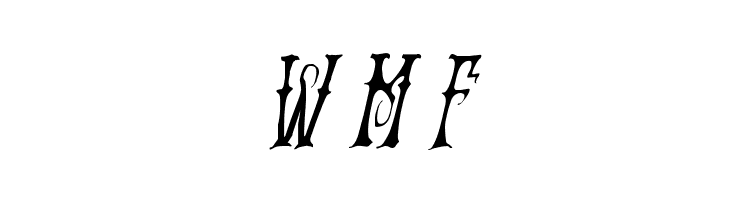 Instant Zen Condensed Italic  Free Fonts Download