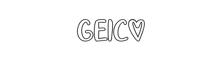 I Heart Coloring Regular  Free Fonts Download