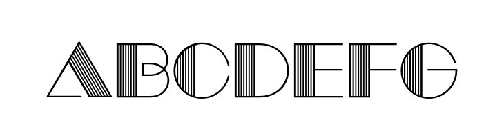 ManbowLines-Regular  Free Fonts Download