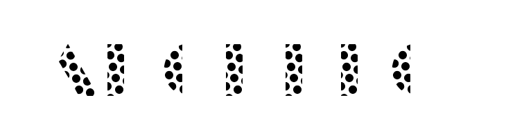 ManbowDots-Regular  Free Fonts Download