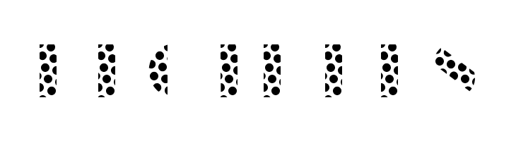 ManbowDots-Regular  Free Fonts Download