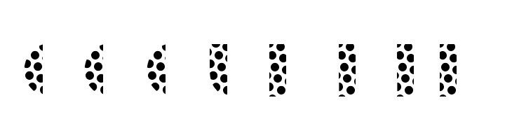 ManbowDots-Regular  Free Fonts Download