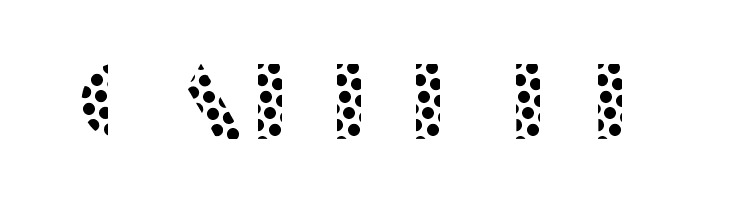 ManbowDots-Regular  Free Fonts Download