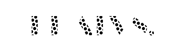 ManbowDots-Regular  Free Fonts Download