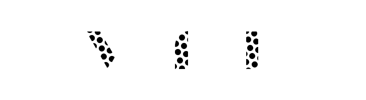 ManbowDots-Regular  Free Fonts Download