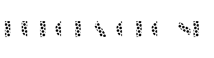 ManbowDots-Regular  Free Fonts Download