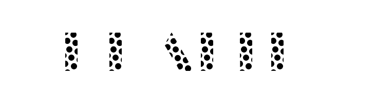 ManbowDots-Regular  Free Fonts Download